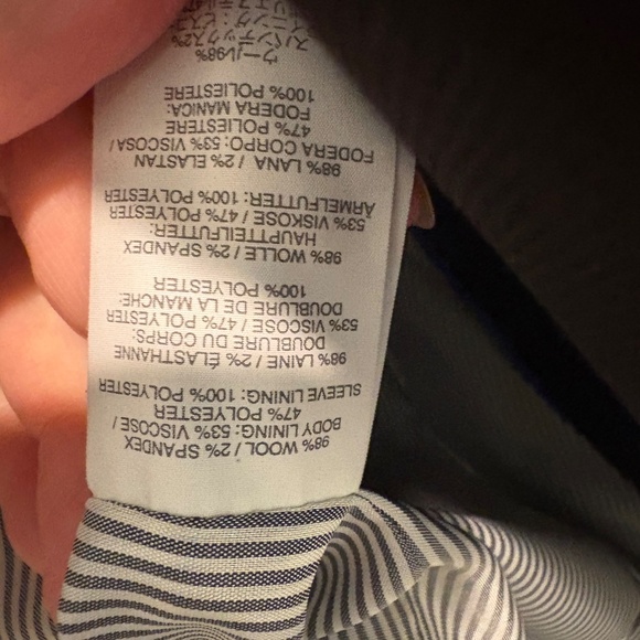 Black J. Crew Women’s School Boy Blazer, Wool Size 4 - Picture 5 of 7